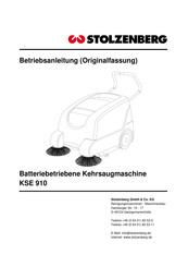 STOLZENBERG KSE 910 Betriebsanleitung