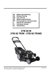 Texas A/S XTB 50 TR/WD Bedienungsanleitung