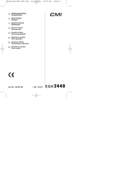 CMi 34.301.92 Bedienungsanleitung