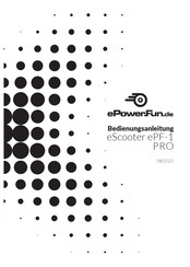 ePowerFun ePF-1 PRO Bedienungsanleitung
