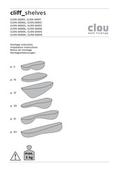 Clou cliff CL/09.00006 Montageanweisungen