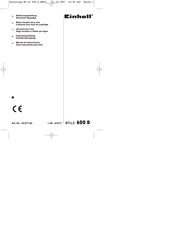 EINHELL 43.071.84 Bedienungsanleitung