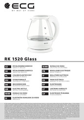 ECG RK 1520 Glass Bedienungsanleitung