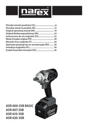 Narex ASR 600-3SB BASIC Original Bedienungsanleitung