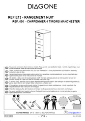 Diagone MANCHESTER 050 Bedienungsanleitung