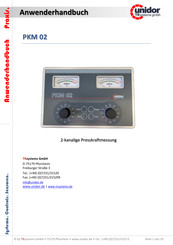 unidor TRsystems PKM 02 Anwenderhandbuch
