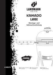 Landmann KAMADO Large Montage- Und Gebrauchsanleitung