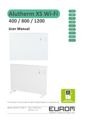 EUROM Alutherm XS Wi-Fi 400 Bedienungsanleitung