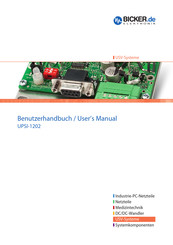 Bicker Elektronik UPSI-1202 Benutzerhandbuch