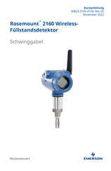 Emerson Rosemount 2160 Kurzanleitung