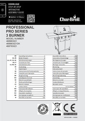 Char-Broil PROFESSIONAL PRO Serie Betriebsanweisungen