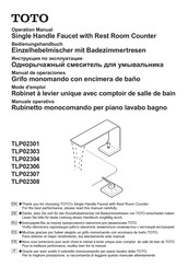 Toto TLP02307 Bedienungshandbuch