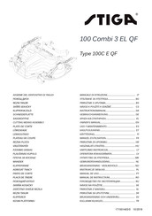 Stiga 100 COMBI 3 Gebrauchsanweisung