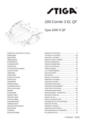 Stiga 100C E Gebrauchsanweisung