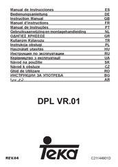 Teka DPL VR.01 Bedienungsanleitung