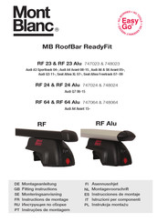 Mont Blanc MB RoofBar ReadyFit RF 64 Alu Montageanleitung