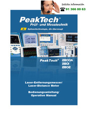 PeakTech 2802 Bedienungsanleitung