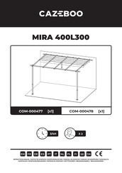 CAZEBOO COM-000478 Montageanleitung