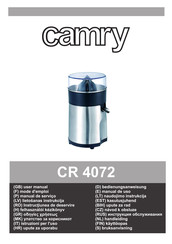 Camry CR 4072 Bedienungsanweisung