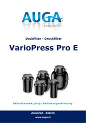 auga VarioPress Pro E-25 Bedienungsanleitung