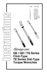 Snap-On QE Serie Bedienungsanleitung