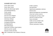 Huawei WiFi AX3 Schnellstartanleitung