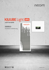 neoom KJUUBE Light UPS 20 Handbuch