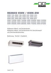 REMKO KWK 870ZW Bedienungsanleitung