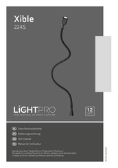 LightPro Xible Bedienungsanleitung