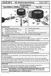 Gok 02600 Serie Bedienungsanleitung
