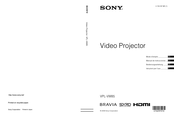 Sony BRAVIA VPL-VW85 Bedienungsanleitung