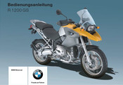 BMW Motorrad R 1200 GS 2008 Bedienungsanleitung