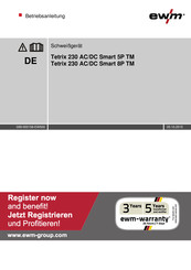 EWM Tetrix 230 AC/DC Comfort 5P TM Betriebsanleitung