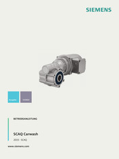 Siemens SCAQ Carwash Betriebsanleitung