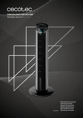 cecotec FORCESILENCE 890 SKYLINE Bedienungsanleitung