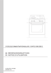 Amica EHPCX 936 200 E Bedienungsanleitung