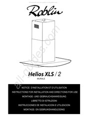 ROBLIN Helios XLS/2 Montage- Und Gebrauchsanweisungen