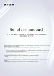 Samsung S27CM80 Serie Benutzerhandbuch