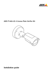 Axis P1465-LE-3 Installationsanleitung