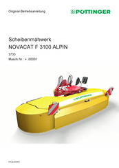 Pottinger 3733 Originalbetriebsanleitung