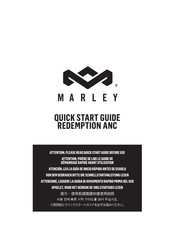 Marley REDEMPTION ANC Schnellstartanleitung