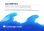 Cambridge Audio azur 540R V2.0 Bedienungsanleitung