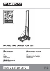 Parkside PUTK 50 B1 Bedienungsanleitung