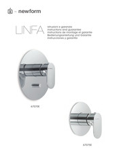 Newform LINFA 67075E Bedienungsanleitung Und Garantie
