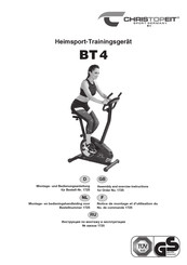 Christopeit Sport BT4 Montage- Und Bedienungsanleitung
