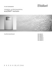 Vaillant ecoCRAFT VKK 2806/3-E Installations- Und Wartungsanleitung