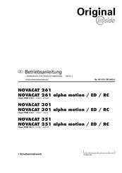 Pottinger NOVACAT 301 alpha motion Betriebsanleitung