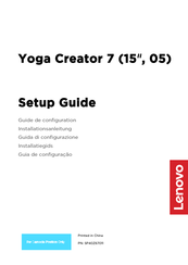 Lenovo Yoga Creator 7 Installationsanleitung