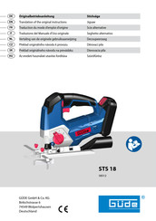 Gude STS 18 Originalbetriebsanleitung