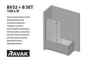 RAVAK BVS2 + B SET 100 L Montageanleitung